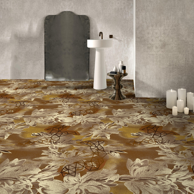 100% Polyamide Nylon Printed Carpet Wall To Wall Flame Resistance