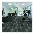 Office Gym And Fitness Room Carpet Woven Axminster Carpet Wool And Nylon