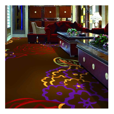 Luxury Jacquard Wool Woven Axminster Carpet With Flame Rating B1