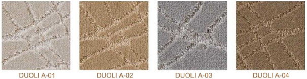 Wall To Wall Tufted Broadloom Carpet Stain Resistant PP Material For Family Room